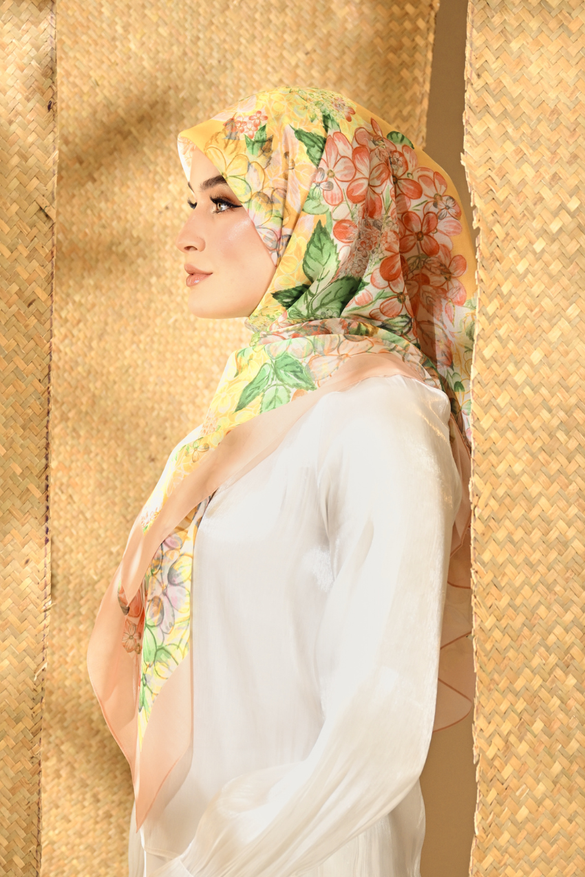 YES THESUGAREDIT Blooming Edit Vol 2 French Cotton Bawal ( AURORA )