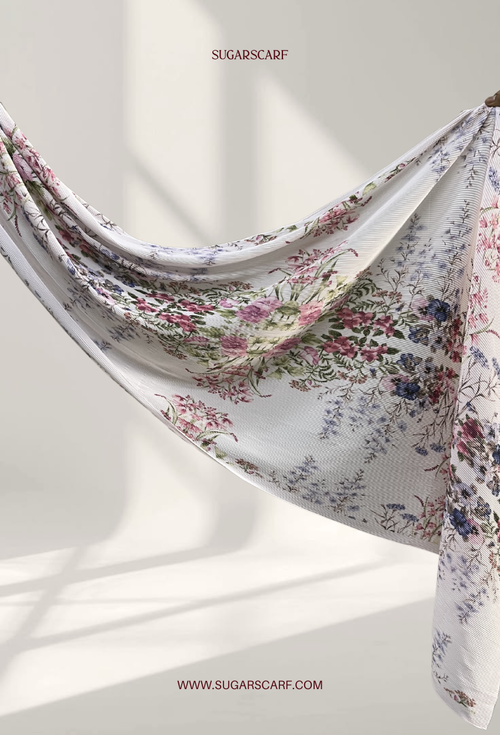 Fall In Love Wide Ultra Fine Pleated Shawl Ironless · in Lumere
