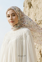 TSE BloomInvitation Japanese Cotton Voile Square Alice