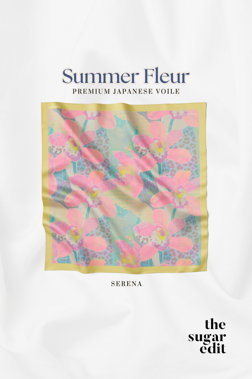 YES THESUGAREDIT Summer-Fleur Series Premium Japanese Voile ( Serena )