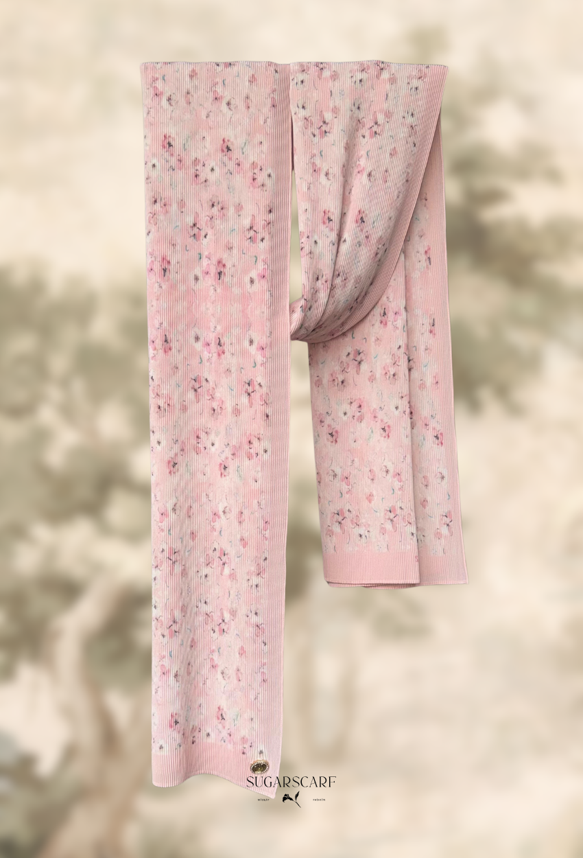 Fall In Love Wide Ultra Fine Pleated Shawl Ironless · in Amelia