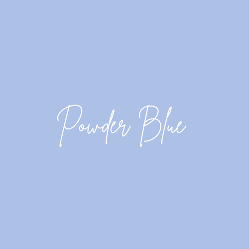 ( Full Wide Pleats Shawl ) Elegant Folds Everyday - (PowderBlue-LightBlue)