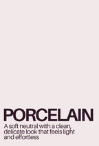 ( Full Wide Pleats Shawl ) Elegant Folds Everyday - Porcelain