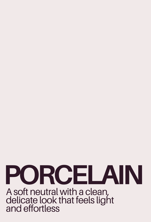 ( Full Wide Pleats Shawl ) Elegant Folds Everyday - Porcelain