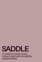( Full Wide Pleats Shawl ) Elegant Folds Everyday - Saddle