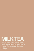 ( Full Wide Pleats Shawl ) Elegant Folds Everyday - (MilkTea-BrownLightBeige)