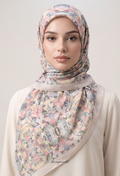 TSE BloomInvitation Japanese Cotton Voile Square - Ariel