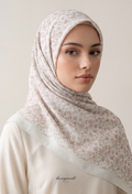 TSE BloomInvitation Japanese Cotton Voile Square - Jolie