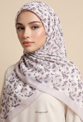 TSE BloomInvitation Japanese Cotton Voile Square - Zendaya