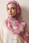 TSE BloomInvitation Japanese Cotton Voile Square -Kendall.