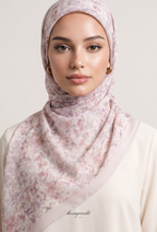 TSE BloomInvitation Japanese Cotton Voile Square - Eleanor