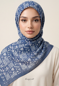 TSE BloomInvitation Japanese Cotton Voile Square - Elliy