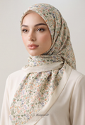 TSE BloomInvitation Japanese Cotton Voile Square - Paris