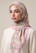 TSE BloomInvitation Japanese Cotton Voile Square - Jeniffer