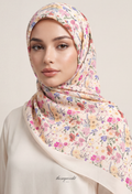 TSE BloomInvitation Japanese Cotton Voile Square - Buttercup