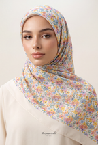 TSE BloomInvitation Japanese Cotton Voile Square - Nanami