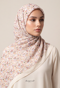 TSE BloomInvitation Japanese Cotton Voile Square - Swiss