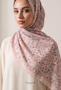 TSE BloomInvitation Japanese Cotton Voile Square - Andalusia