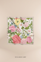 YES ( SQUARE) Blooming Journey in Mixed Satin Silk ( Celebrate )