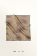 YES DEFECT - ( Japanese Voile Square Scarf ) Girl Boss ( Commitment )