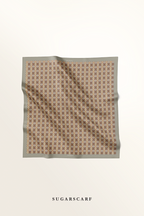 YES DEFECT - ( Japanese Voile Square Scarf ) Girl Boss ( Commitment )
