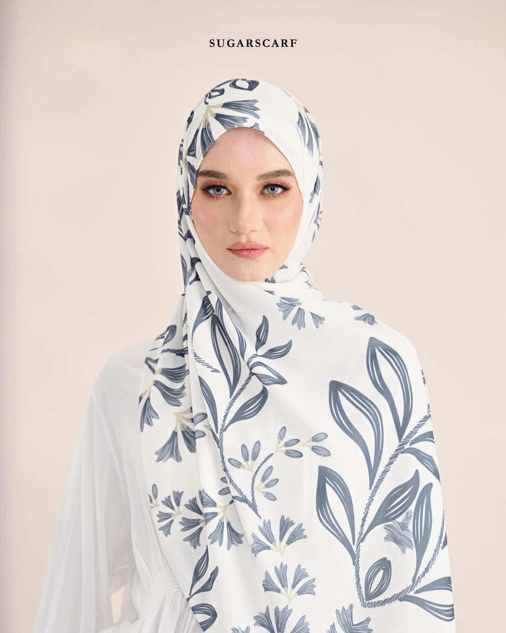 YES DEFECT - Long Scarf Shawl Harmony In Rain