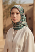 Eid Classy 2026 Scarves Mixed Satin Square in Profondo 04