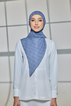 YES DEFECT - Sugarscarf Monogram JapaneseVoile In Bora Bora