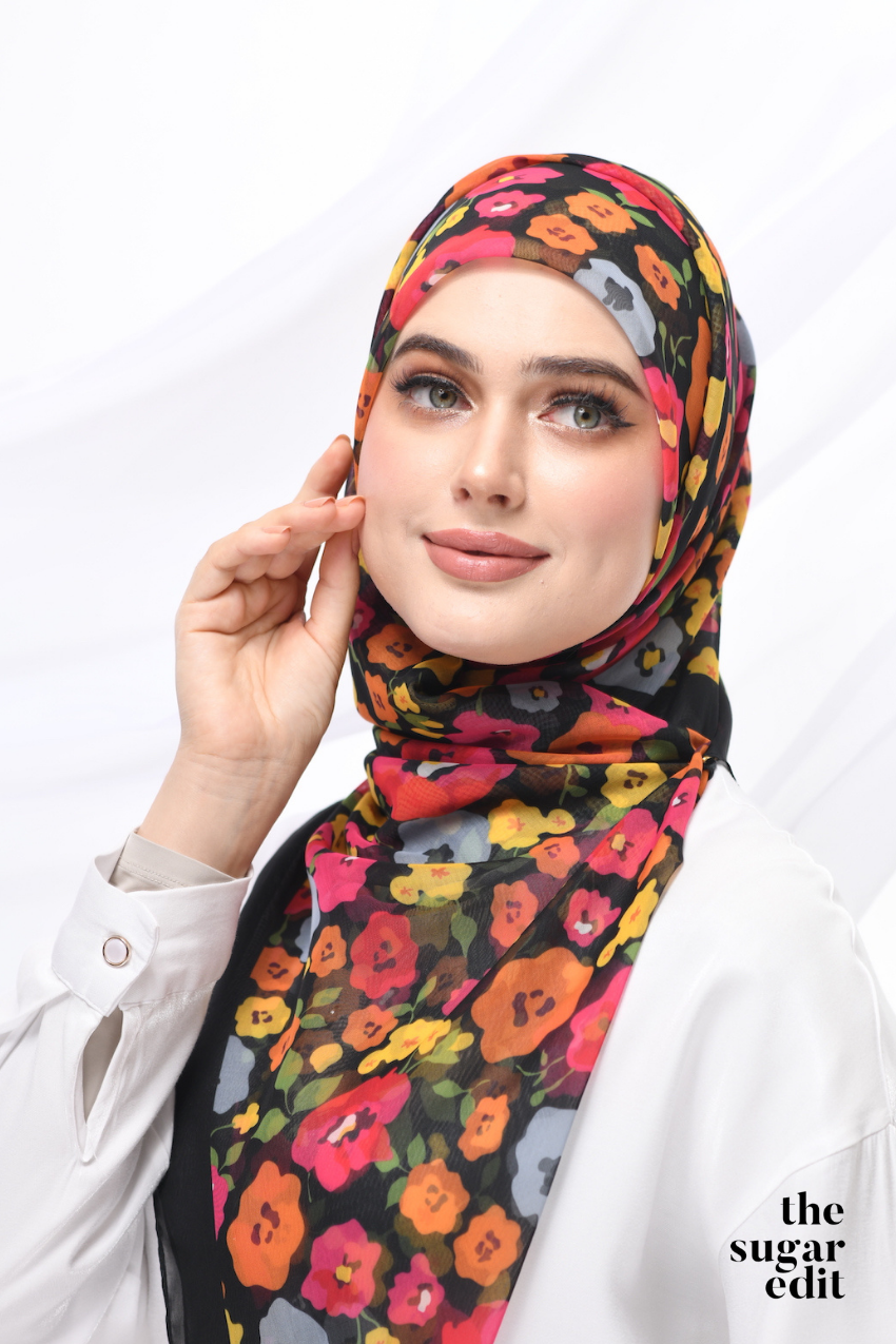 YES DEFECT - THESUGAREDIT Summer-Fleur Series Premium Japanese Voile ( Dahlea )