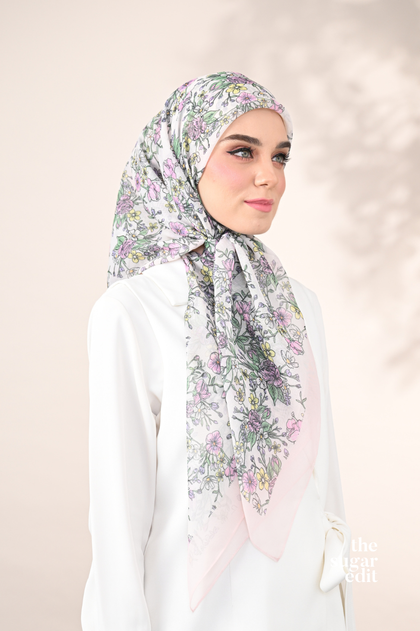 YES THESUGAREDIT Blooming Japanese Cotton Voile In (FirstLove)