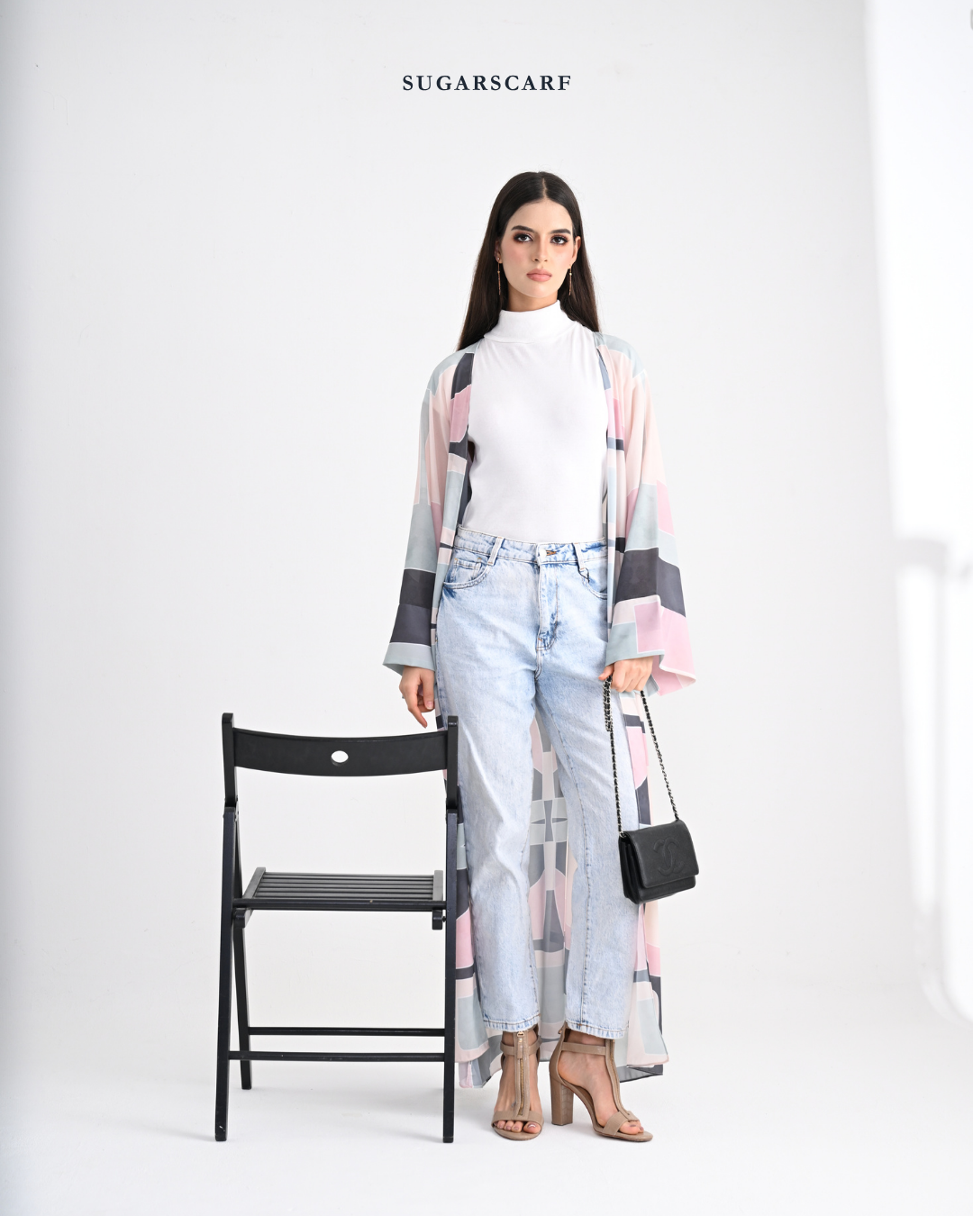 She is In Bloom Abaya Outer in Olivia