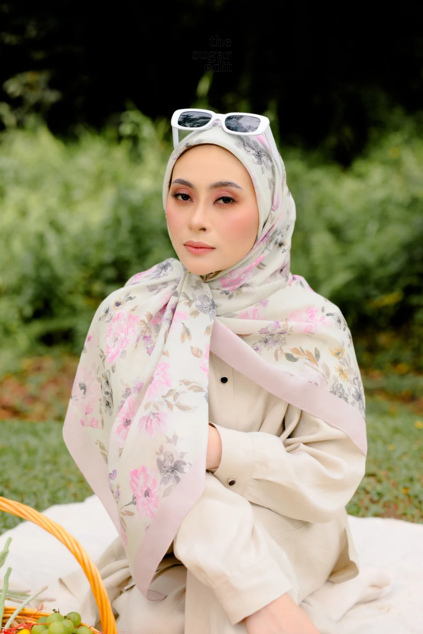 YES THESUGAREDIT Sun-kissed Series Premium Cotton ( VIOLET )