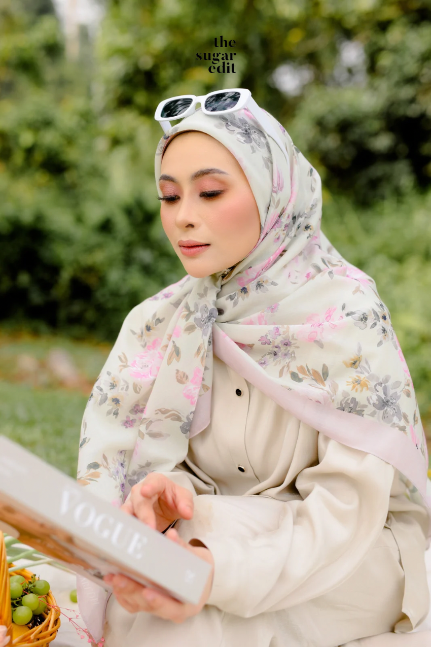 YES THESUGAREDIT Sun-kissed Series Premium Cotton ( VIOLET )