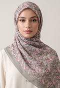 TSE BloomInvitation Japanese Cotton Voile Square - Kaia