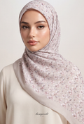 TSE BloomInvitation Japanese Cotton Voile Square - Maeve