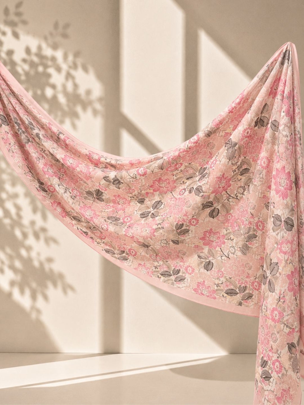 Fall In Love Wide Ultra Fine Pleated Shawl Ironless · in Aurora