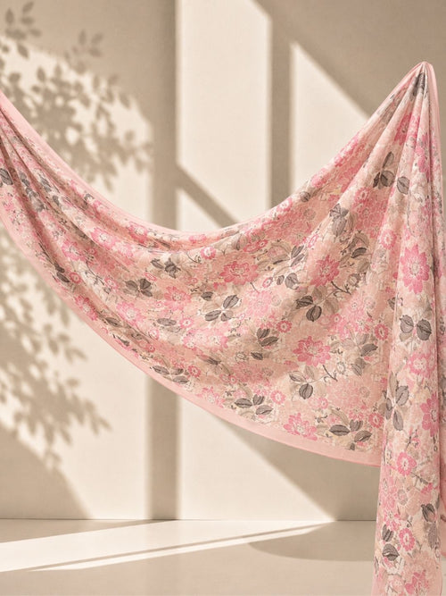 Fall In Love Wide Ultra Fine Pleated Shawl Ironless · in Aurora