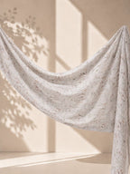 Fall In Love Wide Ultra Fine Pleated Shawl Ironless · in SilverCrestBlue