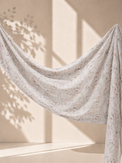 Fall In Love Wide Ultra Fine Pleated Shawl Ironless · in SilverCrestBlue