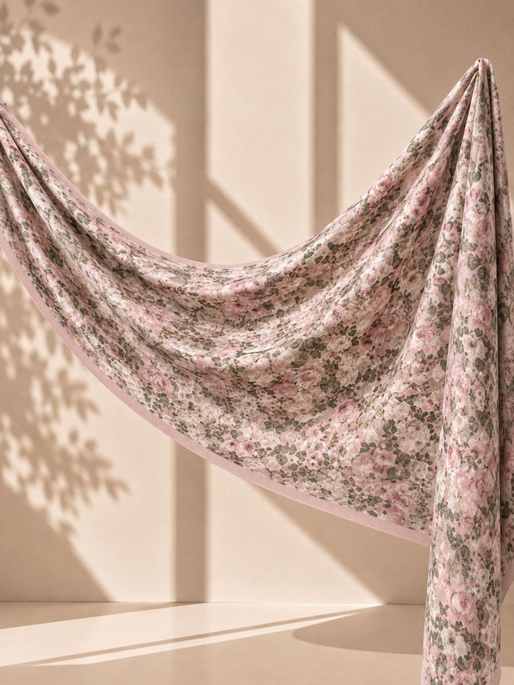 Fall In Love Wide Ultra Fine Pleated Shawl Ironless · in Julie
