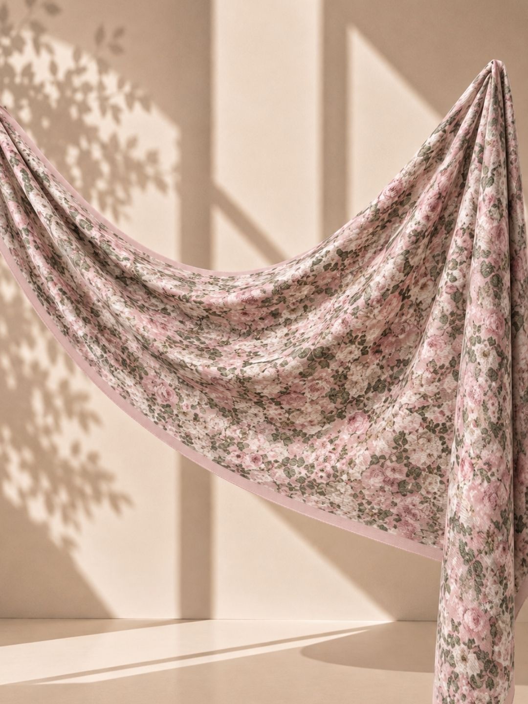 Fall In Love Wide Ultra Fine Pleated Shawl Ironless · in Julie