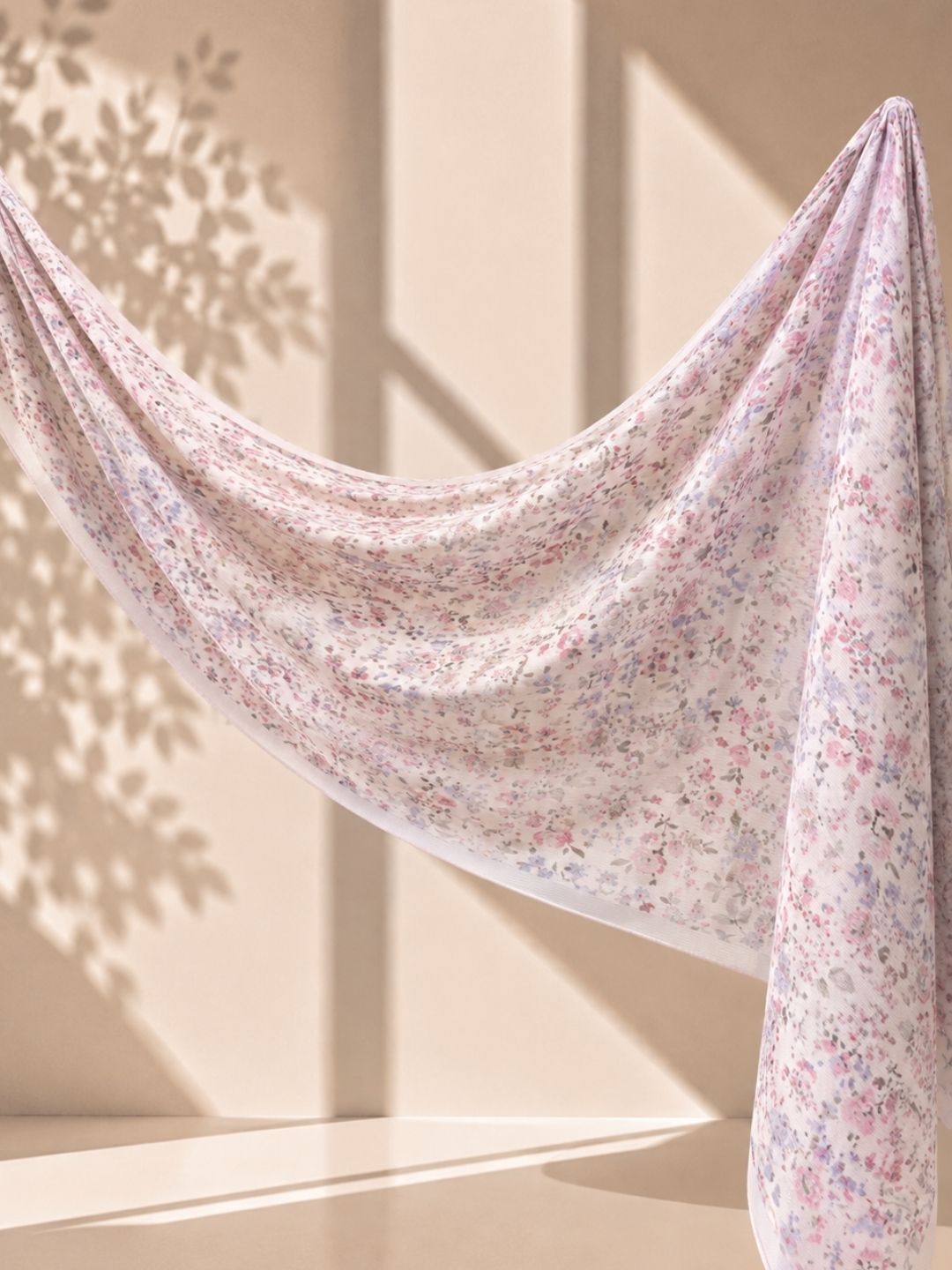 Fall In Love Wide Ultra Fine Pleated Shawl Ironless · in Catherine