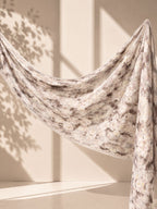 Fall In Love Wide Ultra Fine Pleated Shawl Ironless · in Elowen