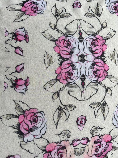 TSE BloomInvitation Japanese Cotton Voile Square - Tara