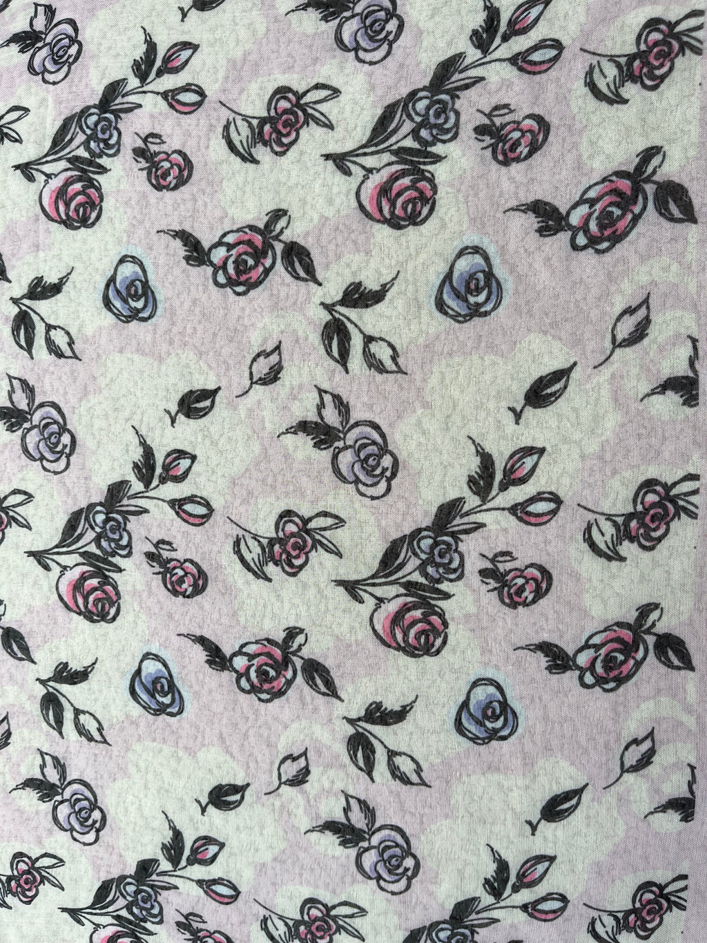 TSE BloomInvitation Japanese Cotton Voile Square - Zendaya
