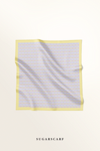 YES ( Japanese Voile Square Scarf ) Girl Boss ( Learning ) 46 inch