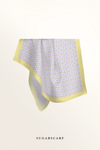 YES ( Japanese Voile Square Scarf ) Girl Boss ( Learning ) 46 inch