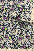 TSE BloomInvitation Japanese Cotton Voile Square - Seri
