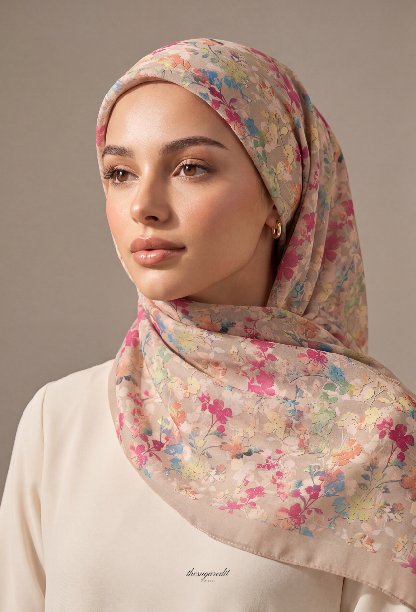TSE Mod Japanese Cotton Voile Square In Jennie