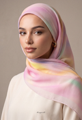 TSE Mod Japanese Cotton Voile Square In BabyBreath